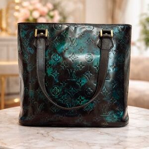 Authentic Customized Louis Vuitton Vernis Tote